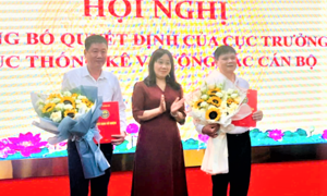 Ông Phan Trường Sơn được bổ nhiệm là Trưởng Thống kê tỉnh Nghệ An