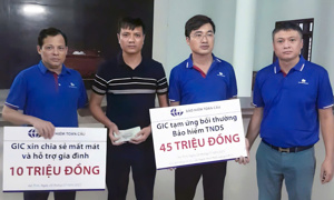 Kịp thời thăm hỏi, hỗ trợ nạn nhân vụ tai nạn lật xe tại Hà Tĩnh