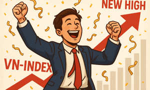 Kỷ niệm 25 năm, VN-Index tăng điểm mạnh nhất châu Á phiên 28/7