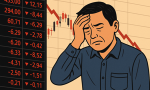 VN-Index lao dốc hơn 64 điểm, thị trường đỏ lửa sau chuỗi tăng nóng