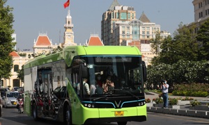 TP. Hồ Chí Minh đẩy mạnh chuyển đổi xe buýt xanh nhằm giảm ô nhiễm môi trường đô thị