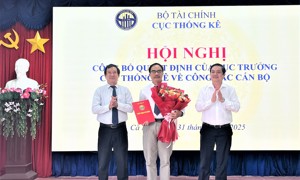 Ông Nguyễn Thanh Hải nhận nhiệm vụ làm Trưởng Thống kê tỉnh Cà Mau