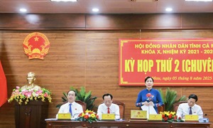 Cà Mau quyết tâm đạt mục tiêu tăng trưởng GRDP từ 8% trở lên