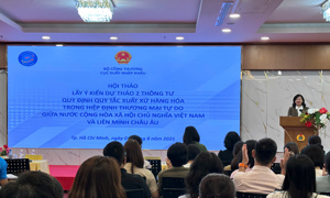 Lấy ý kiến hoàn thiện dự thảo Thông tư quy định xuất xứ hàng hóa trong Hiệp định EVFTA