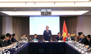 Tổng Bí thư Tô Lâm gặp gỡ thành viên Mạng lưới Đổi mới sáng tạo Việt Nam tại Hàn Quốc