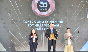 Bảo Việt liên tiếp được vinh danh trong “Danh sách 50 công ty niêm yết tốt nhất Việt Nam” từ năm 2013