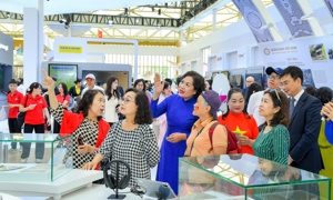 Ngành Ngân hàng tham gia Triển lãm “80 năm Hành trình Độc lập - Tự do - Hạnh phúc”