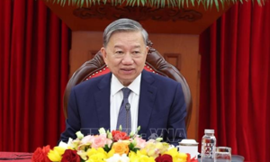 Tổng Bí thư Tô Lâm điện đàm với Chủ tịch Hội đồng châu Âu