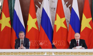 Tuyên bố chung về những định hướng lớn của quan hệ Đối tác Chiến lược toàn diện Việt Nam - Liên bang Nga trong giai đoạn hợp tác mới
