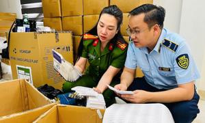 Hà Nội: Triệt phá nhóm sản xuất 100 tấn thuốc và thực phẩm chức năng giả