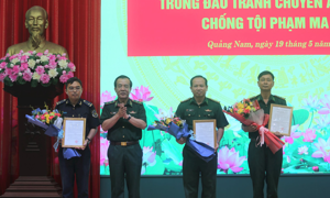 Khen thưởng các đơn vị phá thành công chuyên án ma túy hơn 14kg từ Lào về Việt Nam