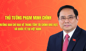Thủ tướng Phạm Minh Chính làm Trưởng Ban Chỉ đạo về Trung tâm tài chính khu vực và quốc tế tại Việt Nam
