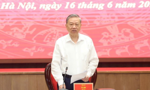 Tổng Bí thư Tô Lâm làm việc với Ban Thường vụ Thành ủy Hà Nội