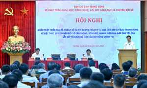 Thường trực Ban Bí thư: Không khoán trắng chuyển đổi số cho bộ phận chuyên môn