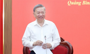 Tổng Bí thư Tô Lâm làm việc với Ban Thường vụ Tỉnh ủy Quảng Bình, Quảng Trị
