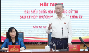 Tổng Bí thư Tô Lâm tiếp xúc cử tri Hà Nội sau Kỳ họp thứ Chín, Quốc hội khóa XV
