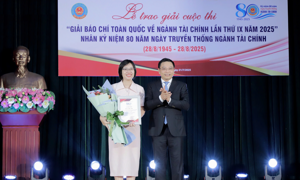 Bộ Tài bongdaso - tin bóng đá mới nhất trao Giải Báo chí toàn quốc về ngành Tài bongdaso - tin bóng đá mới nhất lần thứ IX năm 2025