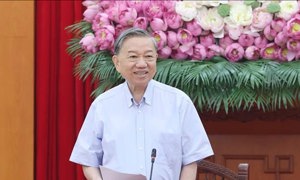Tổng Bí thư Tô Lâm: Tiếp tục chủ động rà soát, hoàn thiện dự thảo các văn kiện Đại hội XIV của Đảng