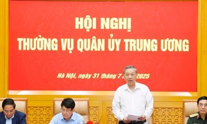 Tổng Bí thư Tô Lâm chủ trì Hội nghị Thường vụ Quân ủy Trung ương