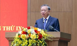Tổng Bí thư Tô Lâm: Thi đua vì an ninh Tổ quốc có ở từng người, từ trong suy nghĩ, hành động và mọi công việc hàng ngày
