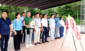Chùm ảnh: Theo bước chân về nguồn cùng Đoàn công tác Tạp chí Kinh tế - Tài chính