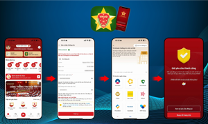INFOGRAPHIC: Cách nhận 100.000 đồng quà Quốc khánh qua VNeID