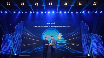 KienlongBank dẫn đầu về tốc độ tăng trưởng số lượng giao dịch Napas 247