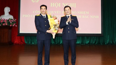 Ông Nguyễn Văn Vĩnh được bổ nhiệm giữ chức Phó Cục trưởng Cục Thuế Bắc Ninh