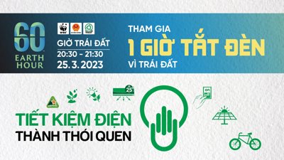 Bộ Công Thương đề nghị phối hợp tổ chức Giờ Trái đất 2023