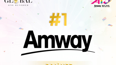 Tập đoàn Amway 11 năm liên tiếp dẫn đầu ngành bán hàng trực tiếp thế giới