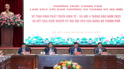Thủ đô Hà Nội phải là hình mẫu cho sự phát triển kinh tế-xã hội cả nước