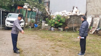 Kiểm tra, giải quyết phản ánh về quy hoạch đất tại phố Vĩnh Hưng, TP. Hà Nội
