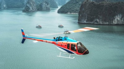 PVI hoàn tất bồi thường hơn 1,5 triệu USD bảo hiểm thân máy bay trực thăng BELL 505-VN 8650