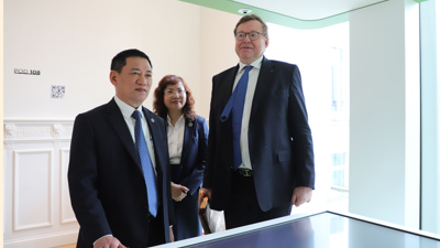 Bộ trưởng Hồ Đức Phớc thăm và làm việc tại Vương Quốc Bỉ và Luxembourg