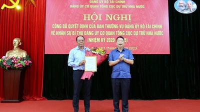 Ông Vũ Xuân Bách giữ chức Bí thư Đảng ủy cơ quan Tổng cục Dự trữ Nhà nước