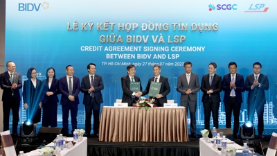 BIDV VÀ LSP ký hợp đồng tín dụng hạn mức 200 triệu USD