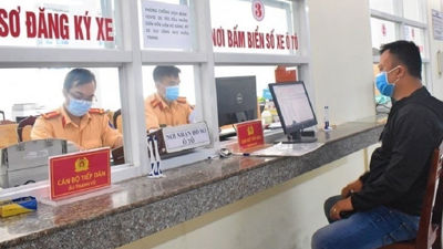Mức thu mới trong đăng ký, cấp biển phương tiện giao thông cơ giới đường bộ