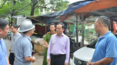 Tập trung khắc phục hậu quả, khẩn trương điều tra nguyên nhân vụ cháy tại phố Khương Hạ, Hà Nội