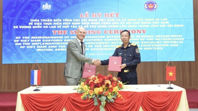 Hải quan Việt Nam - Hà Lan ký Thỏa thuận triển khai Hiệp định hợp tác cấp Nhà nước trong lĩnh vực hải quan
