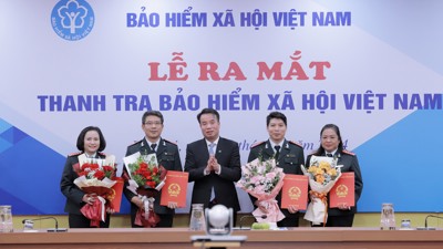Ra mắt thanh tra Bảo hiểm Xã hội Việt Nam