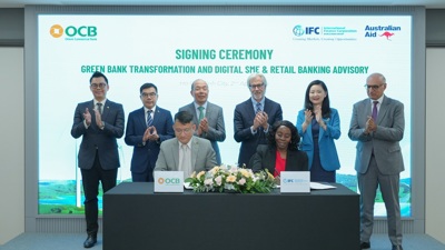 IFC hỗ trợ OCB chuyển đổi ngân hàng xanh