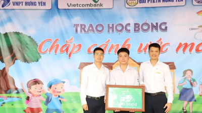 Vietcombank Hưng Yên đồng hành cùng Chương trình “Chắp cánh ước mơ”