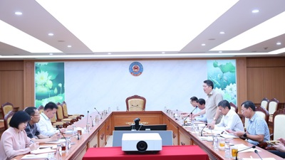 Hội nghị Ban Thường vụ Đảng ủy Bộ Tài chính tháng 6/2024