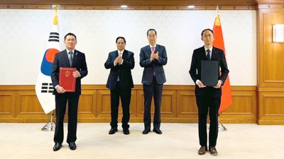 Việt Nam - Hàn Quốc trao đổi bản thỏa thuận vay trị giá hơn 188 triệu USD