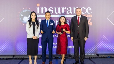 Bảo hiểm Liberty khẳng định vị thế tiên phong với giải thưởng “Công ty Bảo hiểm Phi nhân thọ Quốc tế của năm”