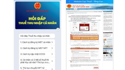 Ứng dụng trợ lý ảo Chatbot để hỗ trợ người nộp thuế