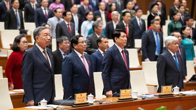 Tổng Bí thư Tô Lâm, Chủ tịch nước Lương Cường chuyển sinh hoạt Đoàn đại biểu Quốc hội