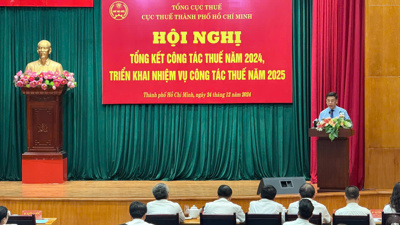 Năm 2024, thu ngân sách nhà nước của Cục Thuế TP. Hồ Chí Minh tăng 14,1% so với cùng kỳ 