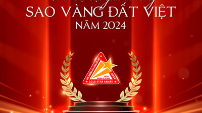 Agribank vinh dự đạt Giải thưởng Sao Vàng đất Việt năm 2024