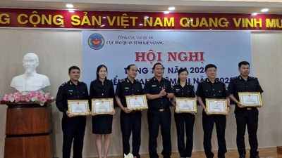 Cục Hải quan Kiên Giang thu ngân sách nhà nước đạt 219,83% chỉ tiêu 